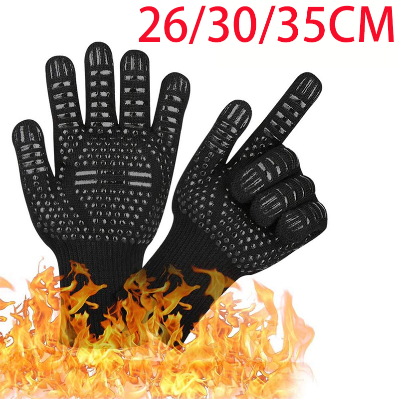 Heat Resistant Glove - Rękawice do grillowania ognioodporne antypoślizgowe rękawice