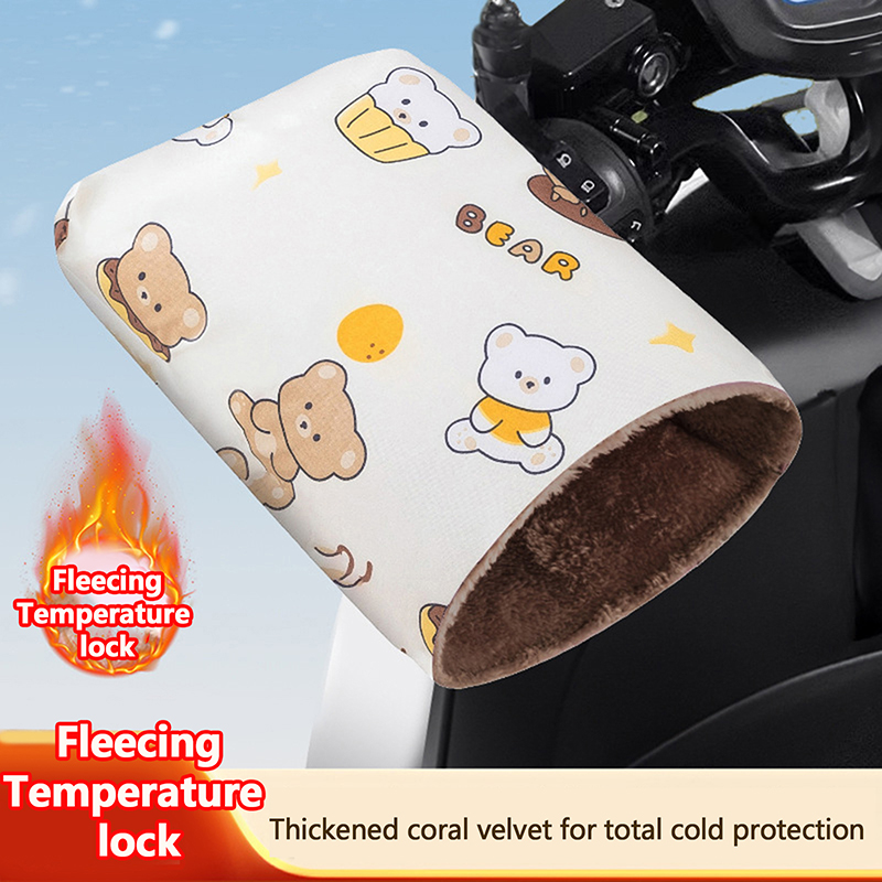Heat Resistant Glove - 1 Para Rękawic na Kierownicę Motocykla,