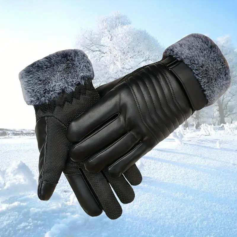 Skórzane rękawice zimowe, ciep – Leather Driving Glove recenzja i cena