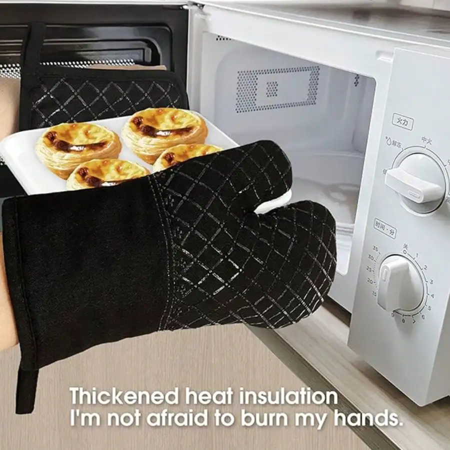 4 sztuki silikonowych rękawic  – Heat Resistant Glove recenzja i cena