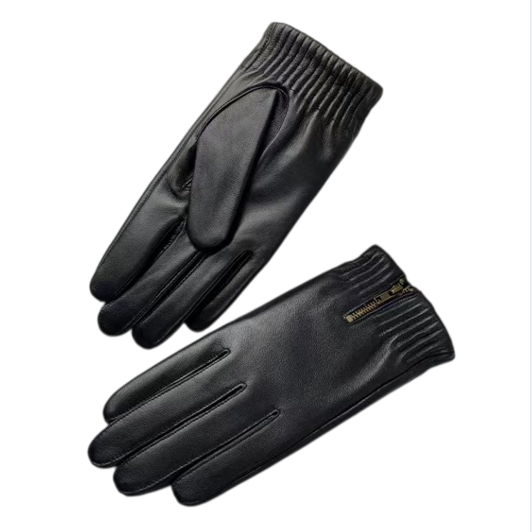 Zimowe, ciepłe, grube rękawice – Leather Driving Glove recenzja i cena
