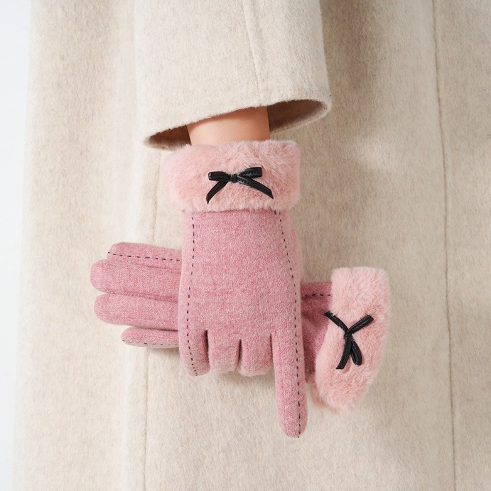 Rękawiczki z imitacji wełny, o – Wool Glove Lined recenzja i cena