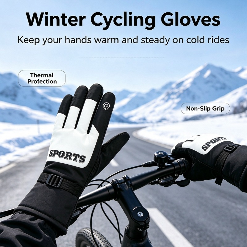 Zimowe rękawice motocyklowe, w – Ski Glove Waterproof recenzja i cena