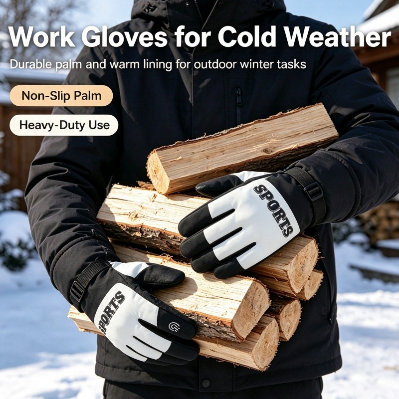 Zimowe rękawice motocyklowe, w – Ski Glove Waterproof recenzja i cena
